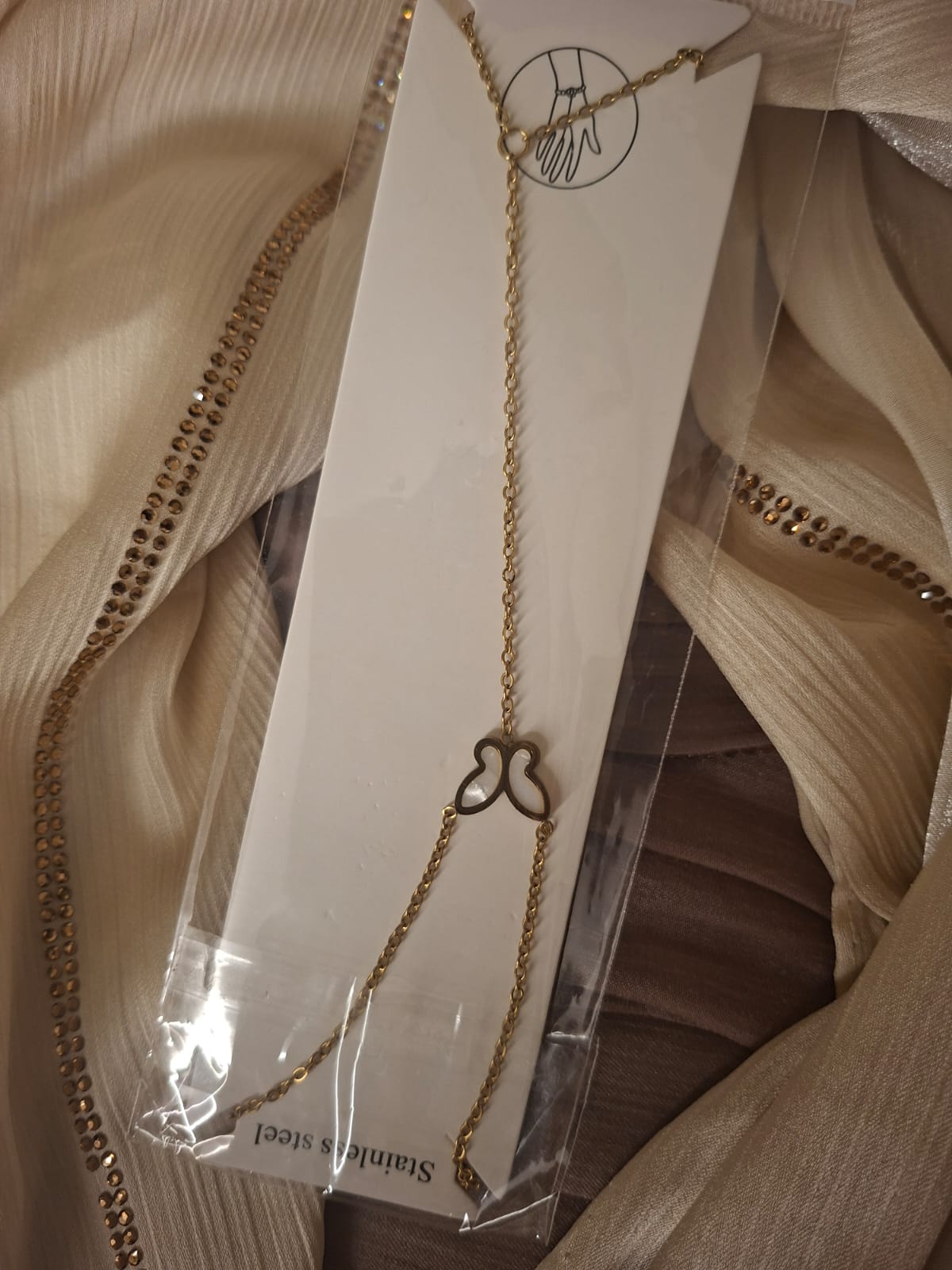 Butterfly Mother of pearl handchain