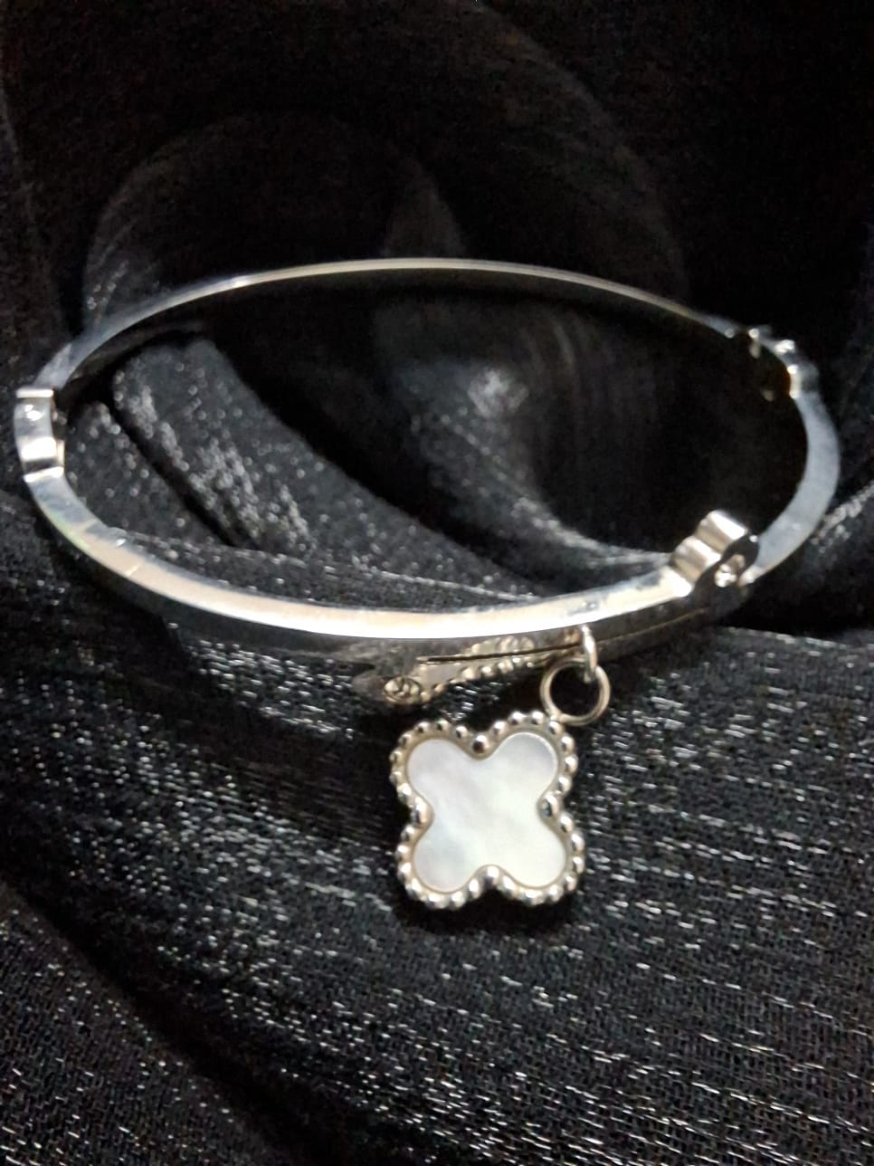 Opaline charm bracelet