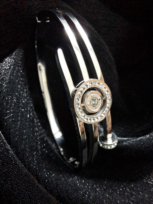 Aurelia Circle silver bracelet