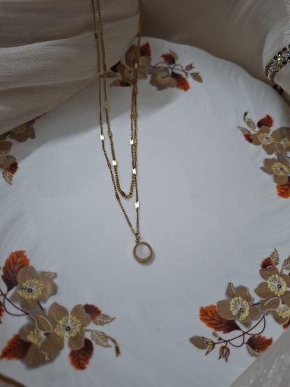 Iris Mother of Pearl Necklace