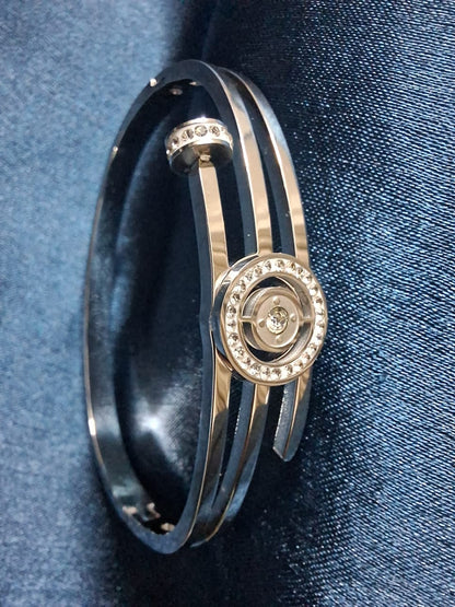 Aurelia Circle silver bracelet