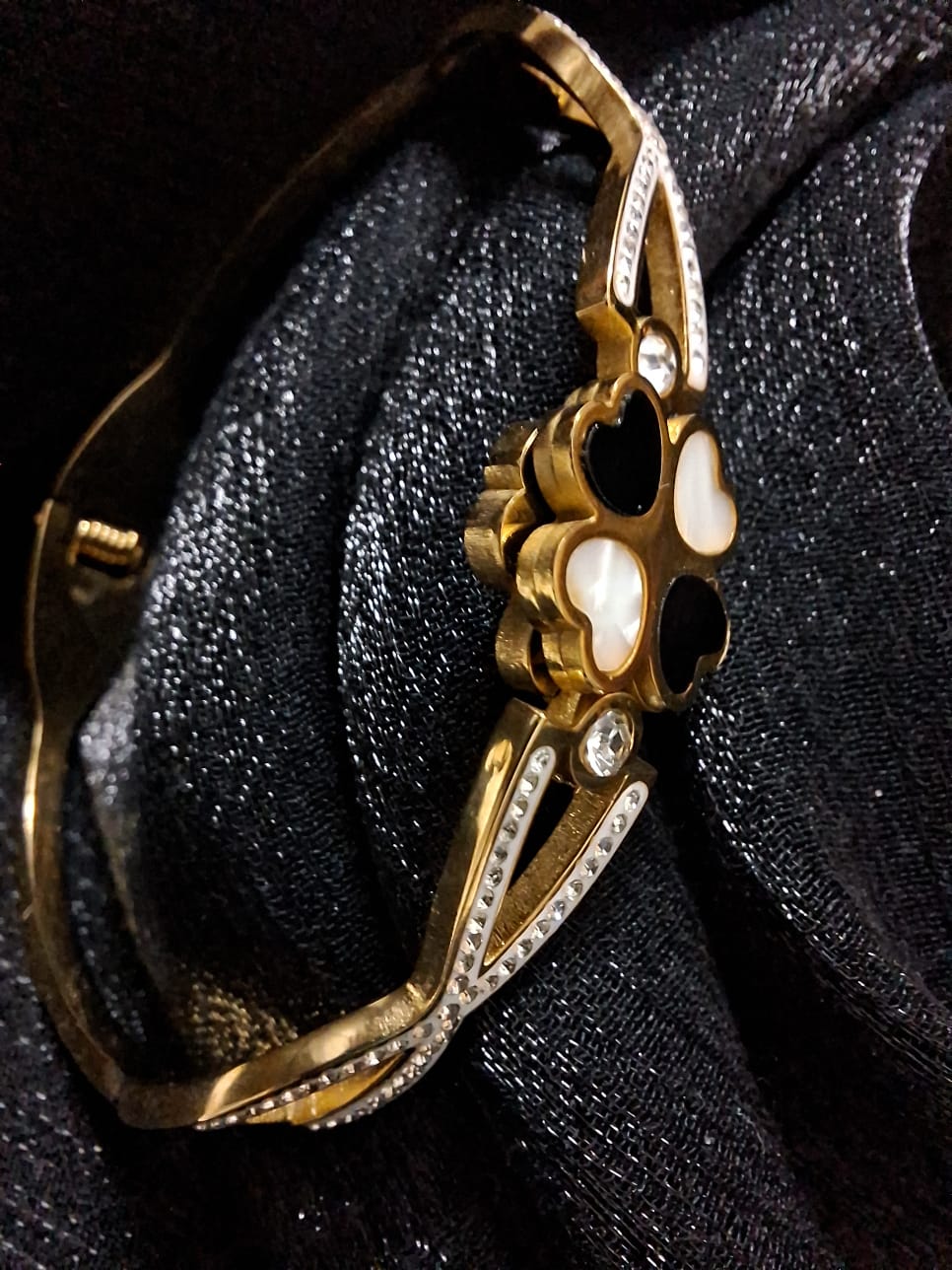 Luna spin charm bracelet