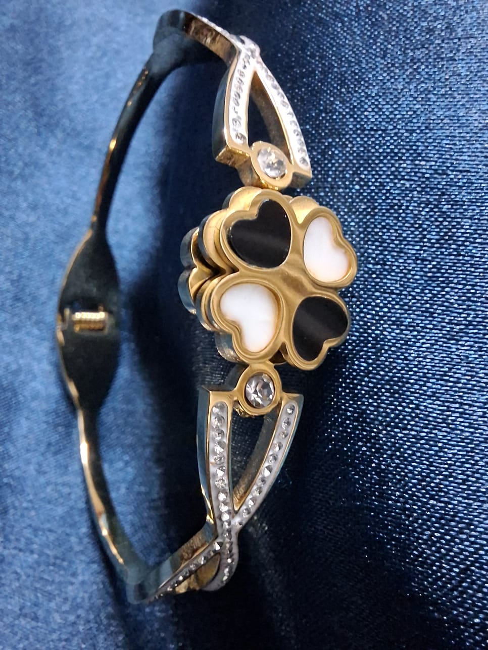 Luna spin charm bracelet