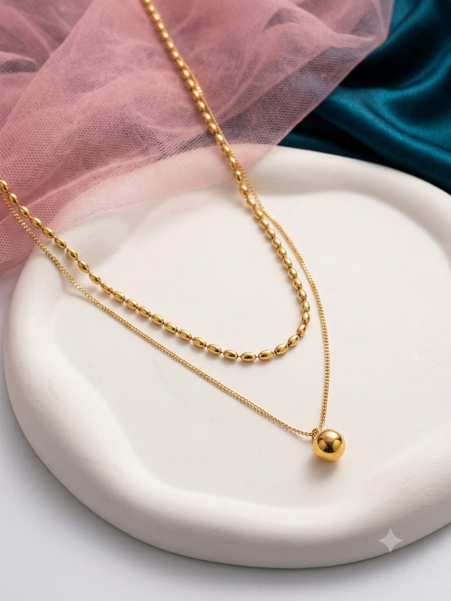 Ball double chain
