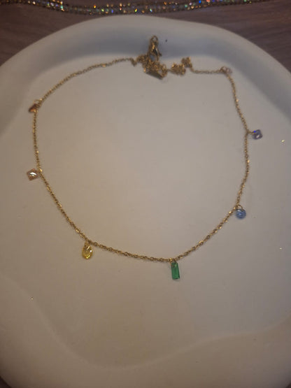 multi color chain
