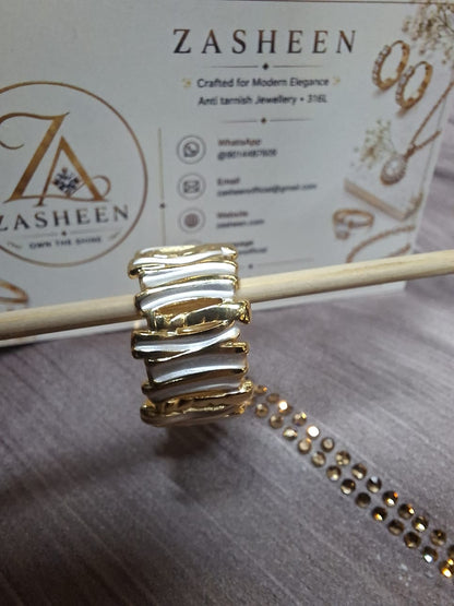 Turkish white tone ring(RFTM1)