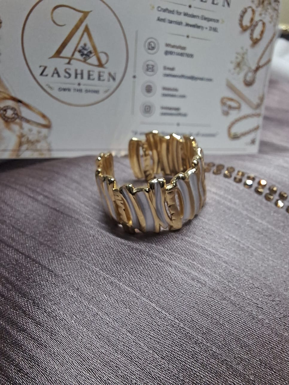 Turkish white tone ring(RFTM1)