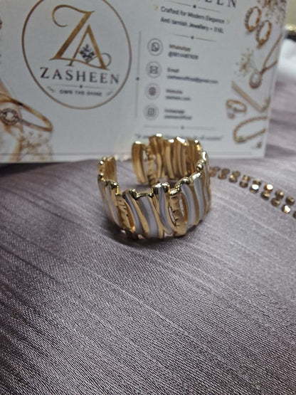 Turkish white tone ring(RFTM1)