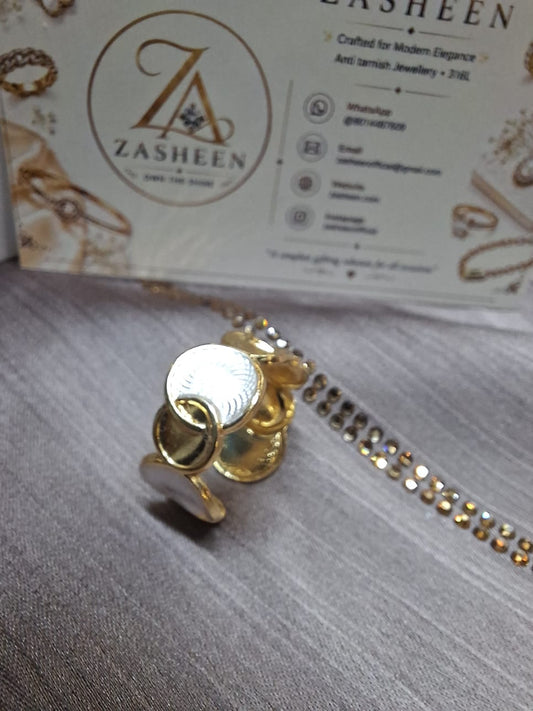 Turkish White tone ring(RFTC1)