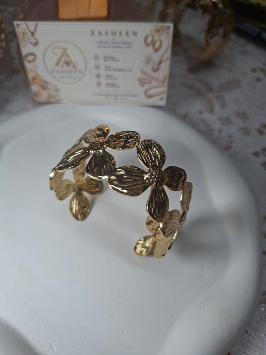 Golden Cuff Bacelet CB3