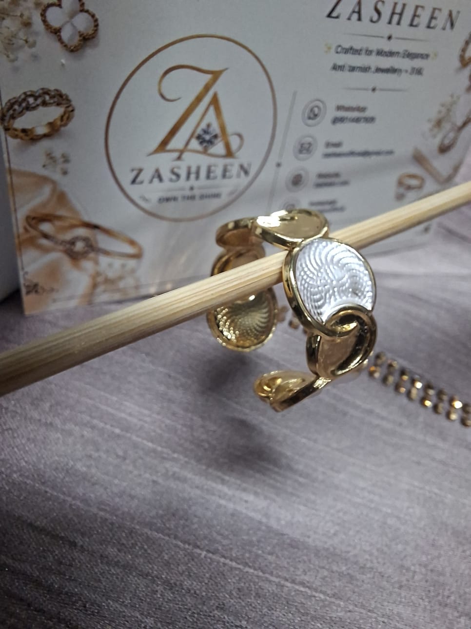 Turkish White tone ring(RFTC1)